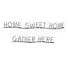 Gather and Home (Set of 4) 15"L x 2.25"H, 22.5"L x 2.5"H Metal - 85725