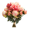 Peony Bouquet (Set of 6) 16"H Polyester - 85813