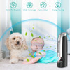 2 Pieces Mini Ionic Whisper Home Air Purifier for Dust and Smoke