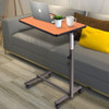 Overbed Rolling Food Tray Table