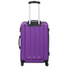 3 Pcs GLOBALWAY Luggage Trolley Case Purple