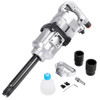 Heavy Duty 1 Inch Air Impact Wrench Gun with Case