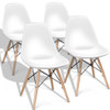 Set of 4 Modern Dining Chairs