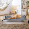 Large Indoor Outdoor Camping Steel Frame Elevated Pet Cot Mat