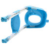 Kid Training Toilet Potty Trainer Seat Chair Toddler W/Ladder Step Up Stool-Blue