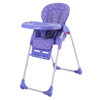 Adjustable Baby High Chair Infant Toddler Feeding Booster Seat Folding-Purple