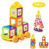 158 pcs Magical Magnetic Construction Building Blocks