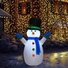 4 ft Airblown Inflatable Christmas Snowman Decoration