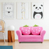 BL/PI Kids Strawberry Armrest Chair Sofa-Pink