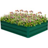 47.5 Inch Patio Raised Garden Bed Vegetable Flower Planter