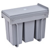 8 gal 3 Compartment Pull Out Recycling Waste Bin