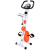 45 Height Resistance Adjustable Folding Magnetic Exercise Bike-Orange