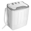 8 lbs Portable Mini Twin Tub Spinner Semi-Automatic Washing Machine