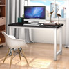 Home Office Workstation Wood Computer Desk-Black