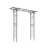 82 x 20.5 Inch Metal Garden Arch for Various Climbing Plant