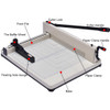 17" A3 Heavy Duty Trimmer Paper Cutter Machine