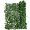 Faux Ivy Leaf Decorative Privacy Fence-59 x 118 Inch