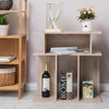 Modern Coffee End Side Table with Storage Shelf