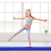 Gymnastics Attachable Floor Training Balance Beam-Blue