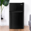 3.2 cu ft. Compact Stainless Steel Refrigerator-Black