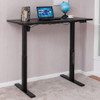 53 Inch 7-Button Electric Height Adjustable Sit-Stand Desk