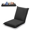 Adjustable 6 position Folding Lazy Man Sofa Chair Floor Chair-Black