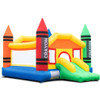 Inflatable Crayon Bounce House Castle without Blower
