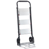 2-in-1 Convertible 3-Step Ladder Hand Truck with Two Wheels