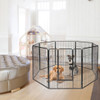 40 Inch 8 Metal Panel Heavy Duty Pet Playpen Dog Fence