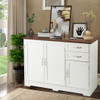 Buffet Storage Cabinet  Kitchen Sideboard with 2 Drawers