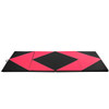 Thick Gymnastics Fitness Exercise Mat with Folding Panel