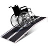Portable Aluminum Non-skid Multifold Wheelchair Ramp-7'