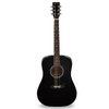 Sonart 41" 6 Strings Acoustic Folk Guitar-Black