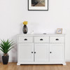 3 Drawers Sideboard Buffet Table Whith Storage Console Cabinet