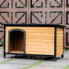 Wooden Extreme Weather Resistan Dog House Pet Shelter-L