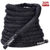 2'' Battle Ropes 30/40/50ft Length Poly Dacron Rope-2" Diam 30Ft