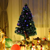 Pre-Lit Fiber Optical Firework Christmas Tree-4'