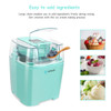 1.6 Quart Automatic Ice Cream Maker Freezer Dessert Machine-Green