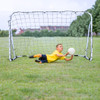 Outdoor Sports Weatherproof Steel Football Goal Net-6' x 4'