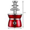 3 Tiers Stainless Steel Chocolate Fondue Fountain