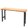 65 Inch Bamboo Modular Workbench Table