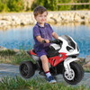 6V Kids 3 Wheels Riding BMW Licensed Electric Motorcycle-Red