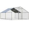 Large Walk in Shade Cage Chicken Coop with Roof Cover-13'