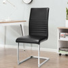 Set of 4 Kitchen Dining PU Leather Chair