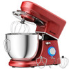 660 W 7.5 Quart 6 Speed Tilt-head Stand Mixer-Red