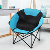 Moon Saucer Steel Camping Chair Folding Padded Seat