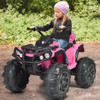 12V High-end Kids ATV 4 Wheeler Ride On Car-Pink