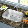 23 Stainless Steel Single Bowl Kitchen Sink Basin