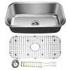 31'' Stainless Steel Single Bowl Kitchen Sink Basin