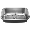 31'' Stainless Steel Single Bowl Kitchen Sink Basin